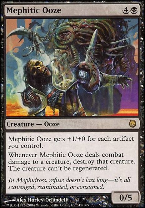 Ooze Tribal EDH (Commander / EDH MTG Deck).